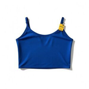 PINK Active Ultimate Sports Bra XL Blue Lightly Lined Medium Support NWT